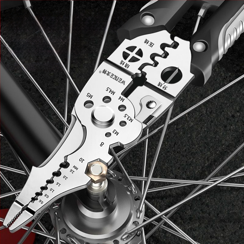 21-in-1 daugiafunkcinės laidų odėlinimo replės – elektrikams, pramoninio lygio įrankis laidų odėlinimui ir krimpavimui