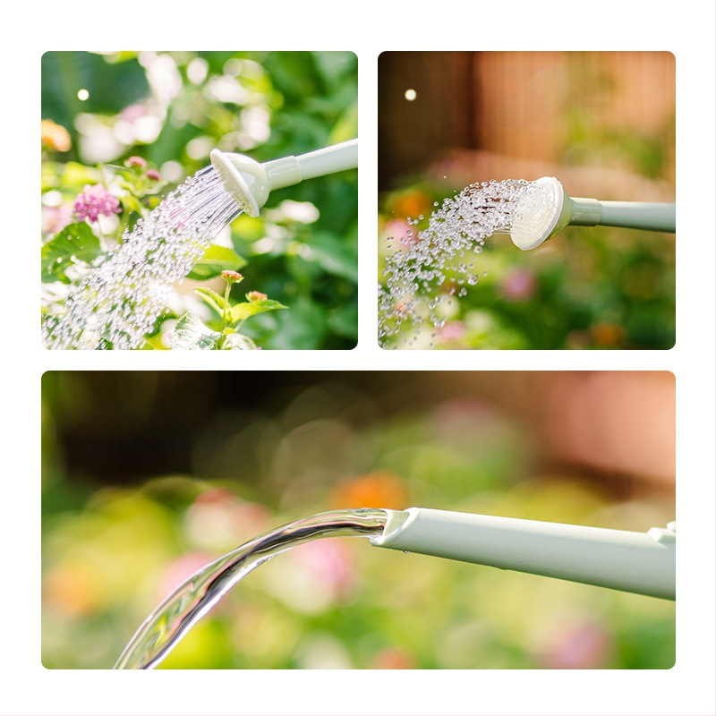 Plastikinė laistymo skarda su ilgu snapu – sutirštinta sodo laistymo kanna gėlėms ir daržovėms, Qi Chuang prekės ženklas