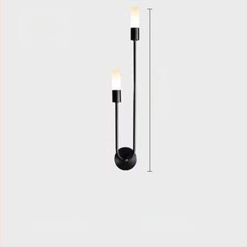 Nordic stílusú falikar – LED, PVC árnyékoló, fém test, 220V