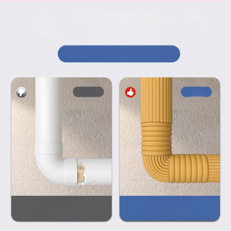 Vandens vamzdžių izoliacijos dangtelis su EPS išoriniu sluoksniu, uolų vatos šerdis ir stiklo pluošto izoliacijos plokštele