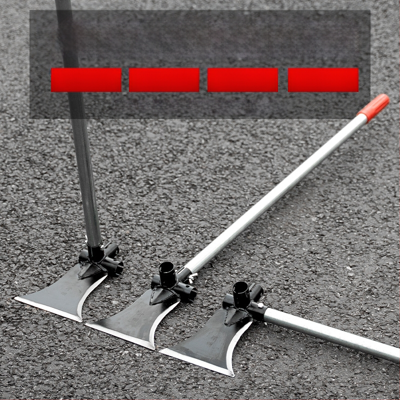 Daugiakryptė kastuvė-kasa iš manganinės plieno; skirta kirpimui, pjaustymui ir kasimui; lauko naudojimui; modelis: Daugiakryptė kastuvė-kasa