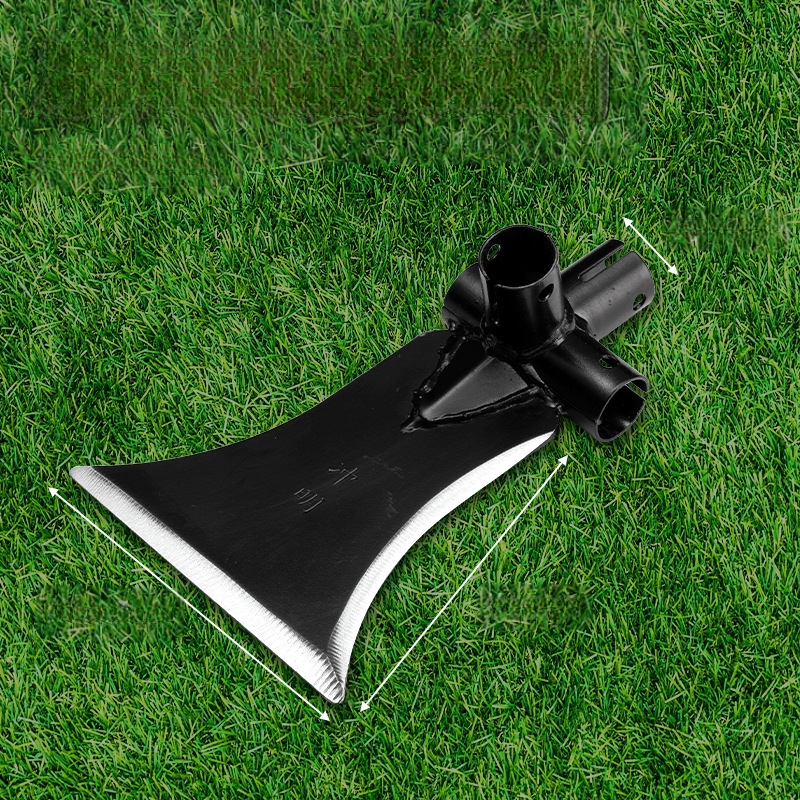 Daugiakryptė kastuvė-kasa iš manganinės plieno; skirta kirpimui, pjaustymui ir kasimui; lauko naudojimui; modelis: Daugiakryptė kastuvė-kasa