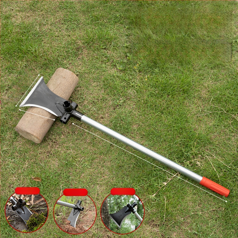 Daugiakryptė kastuvė-kasa iš manganinės plieno; skirta kirpimui, pjaustymui ir kasimui; lauko naudojimui; modelis: Daugiakryptė kastuvė-kasa