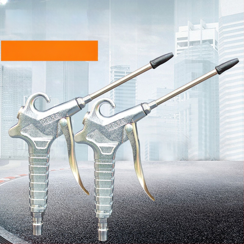 Алуминиев пневматичен пистолет за издухване с високо налягане - модел 011, максимално налягане 12 кг, тегло 0,3 кг, работна среда: сгъстен въздух