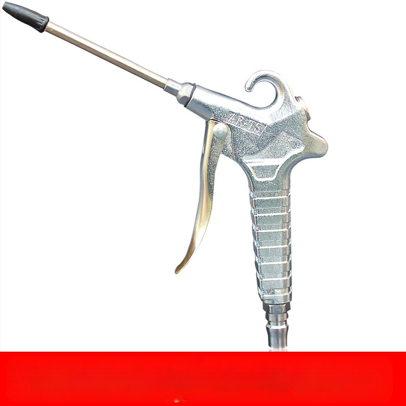 Алуминиев пневматичен пистолет за издухване с високо налягане - модел 011, максимално налягане 12 кг, тегло 0,3 кг, работна среда: сгъстен въздух