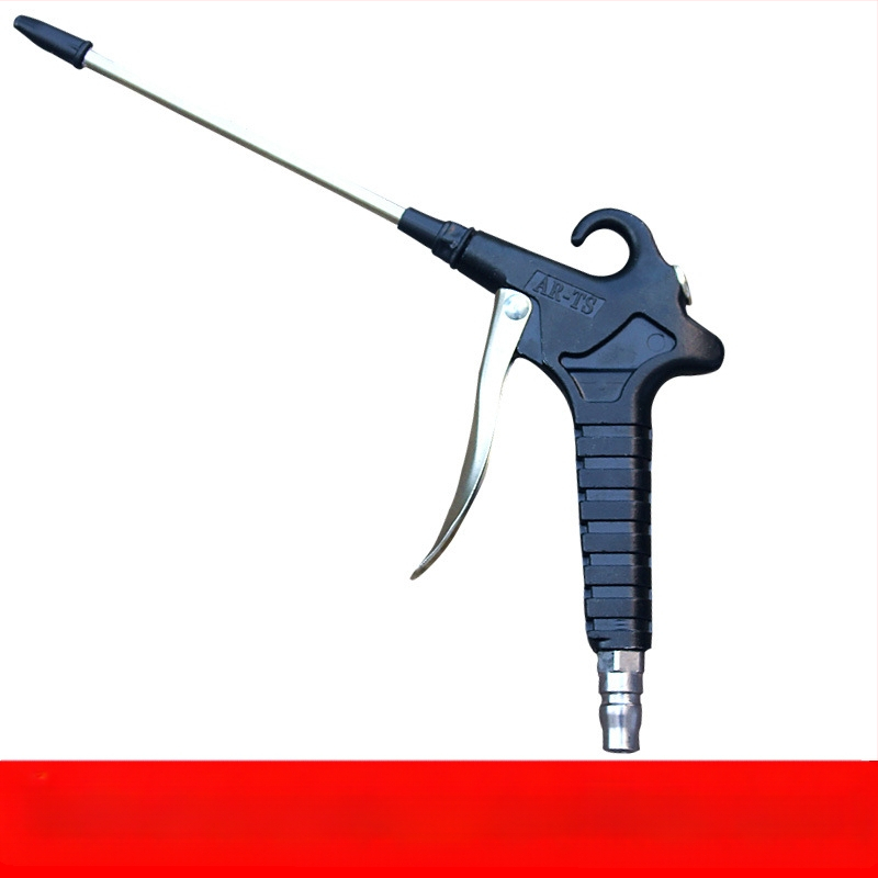 Алуминиев пневматичен пистолет за издухване с високо налягане - модел 011, максимално налягане 12 кг, тегло 0,3 кг, работна среда: сгъстен въздух