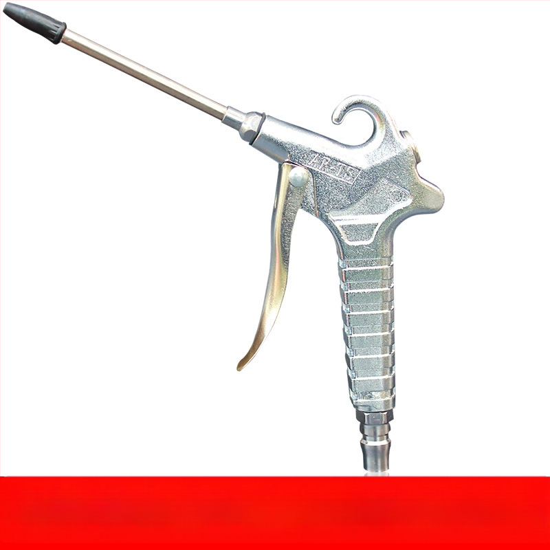 Алуминиев пневматичен пистолет за издухване с високо налягане - модел 011, максимално налягане 12 кг, тегло 0,3 кг, работна среда: сгъстен въздух