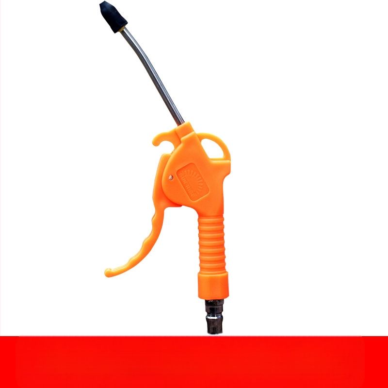 Алуминиев пневматичен пистолет за издухване с високо налягане - модел 011, максимално налягане 12 кг, тегло 0,3 кг, работна среда: сгъстен въздух