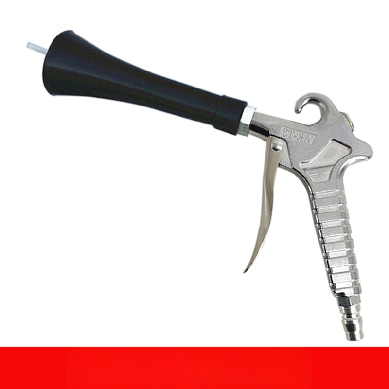 Алуминиев пневматичен пистолет за издухване с високо налягане - модел 011, максимално налягане 12 кг, тегло 0,3 кг, работна среда: сгъстен въздух