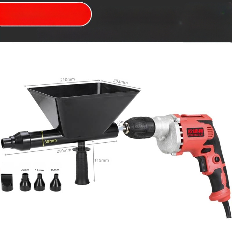 Електрически пистолет за фугиране с цимент за врати и прозорци – напълно автоматично устройство за фугиране с цимент