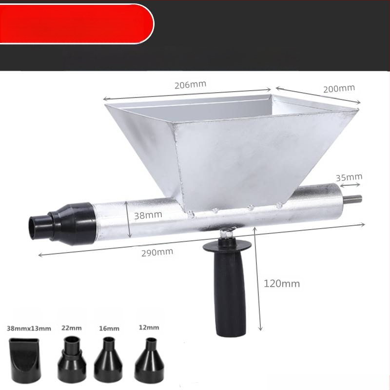 Електрически пистолет за фугиране с цимент за врати и прозорци – напълно автоматично устройство за фугиране с цимент