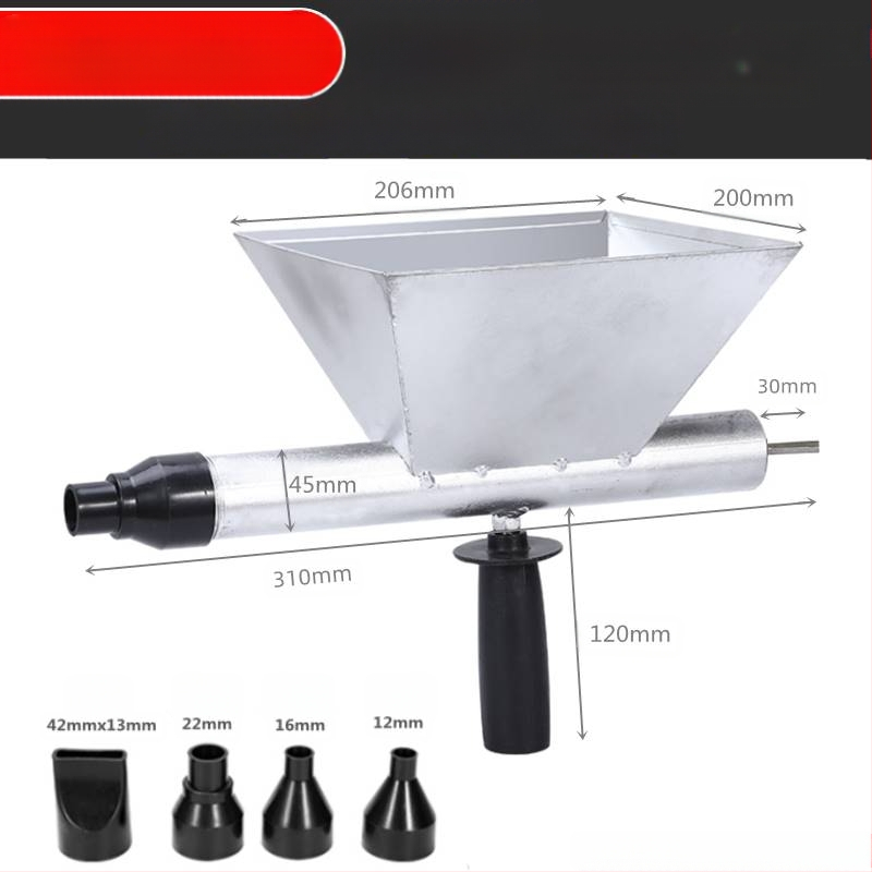 Електрически пистолет за фугиране с цимент за врати и прозорци – напълно автоматично устройство за фугиране с цимент