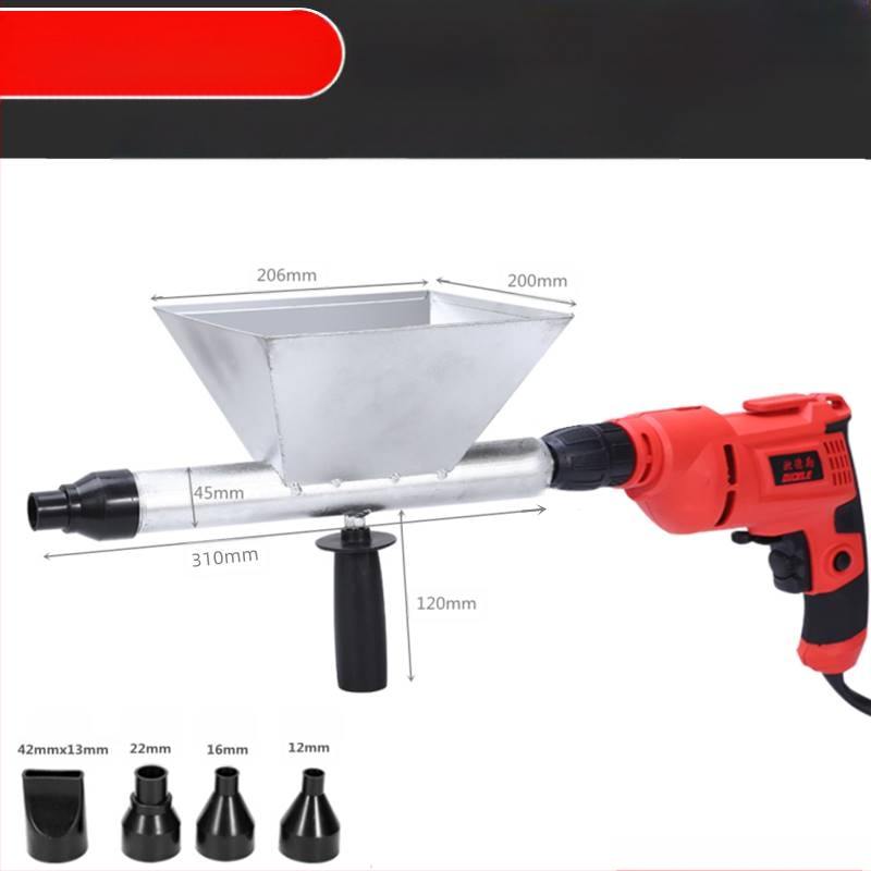 Електрически пистолет за фугиране с цимент за врати и прозорци – напълно автоматично устройство за фугиране с цимент