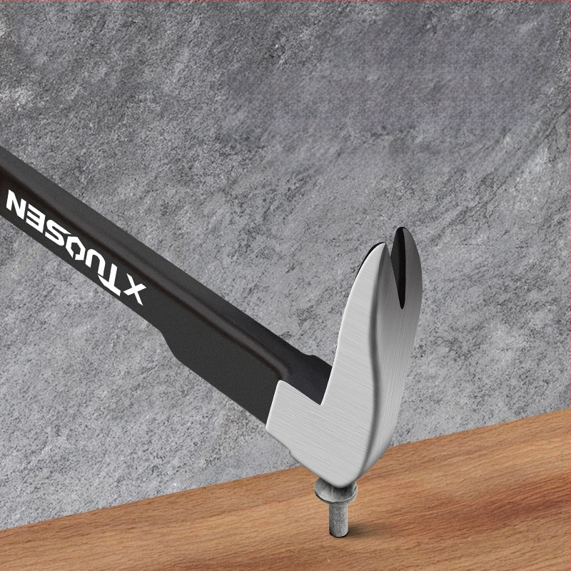 xTuosen двойно крайно лост за пирони – дърводелски инструмент за премахване на пирони, карбонова стомана, домашна употреба