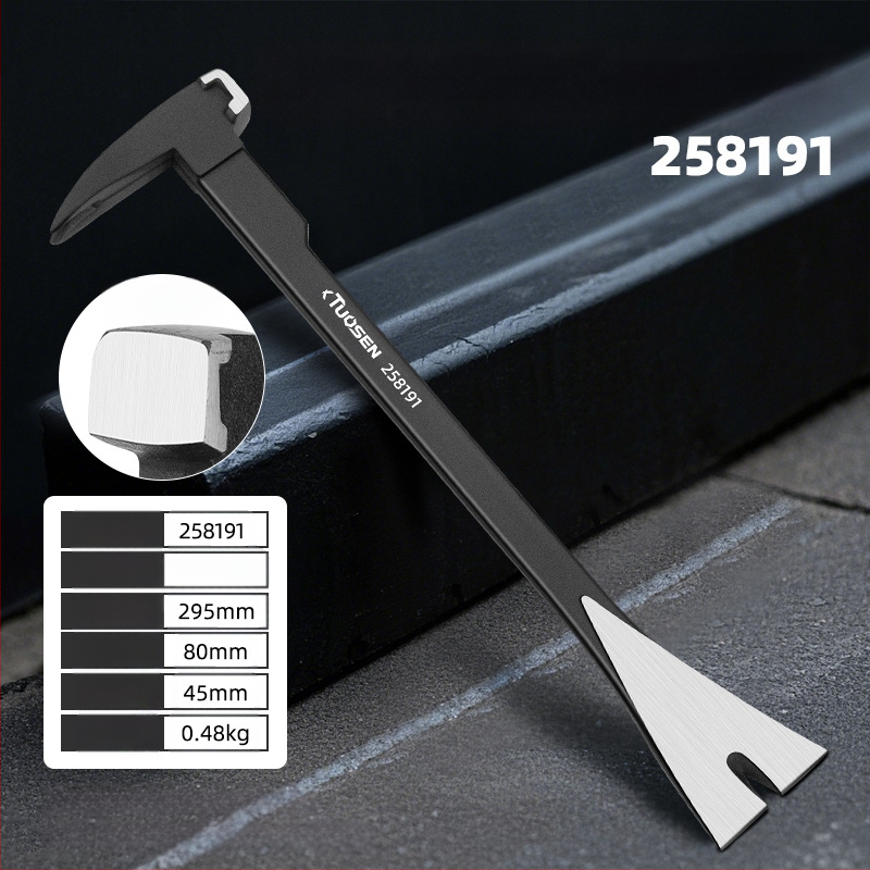 xTuosen двойно крайно лост за пирони – дърводелски инструмент за премахване на пирони, карбонова стомана, домашна употреба