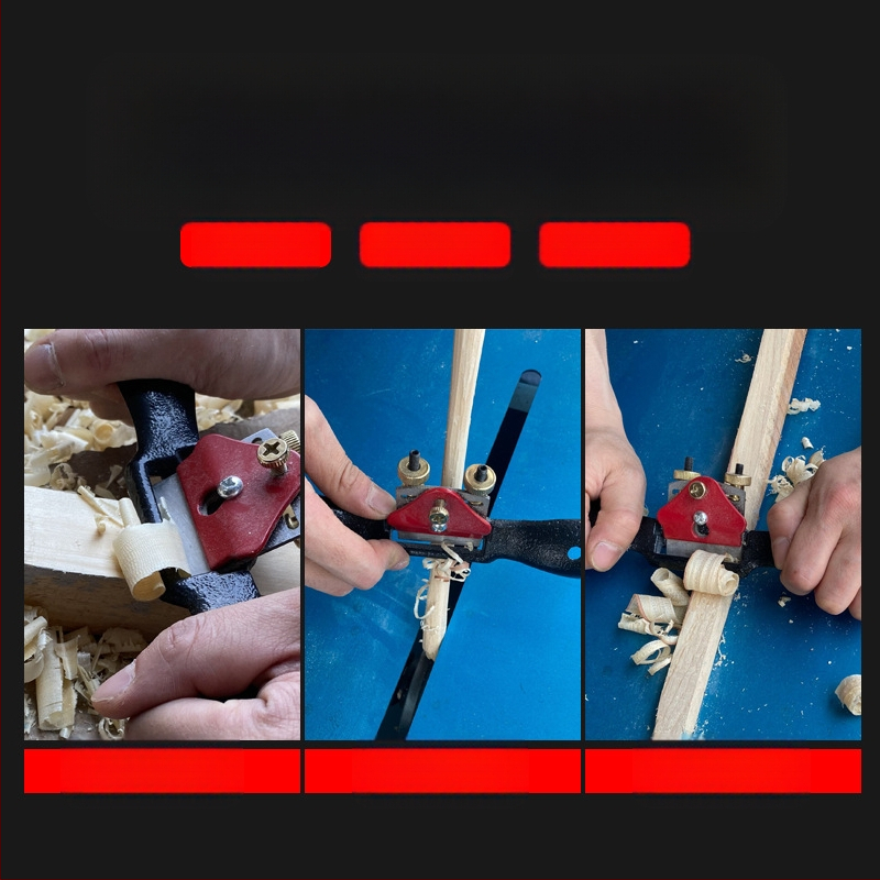 Дърводелски планер MACWORK, карбонова стомана, имперски стандарт, тегло 0,24