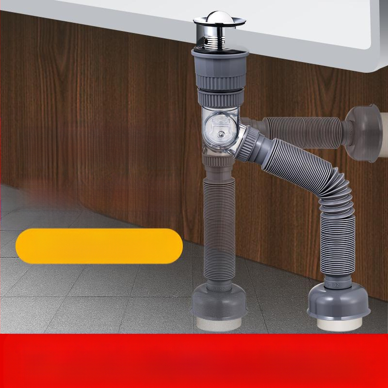 Universal pop-up αποχέτευση για νιπτήρα, ABS, Yayier Bathroom