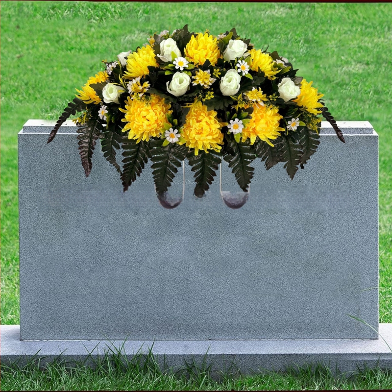 Dirbtinė krizantema sedlo formos gėlė, šilko gėlė; Prekės ženklas Good and Beautiful; Amatas Kitas; Įvairovė 1326527568