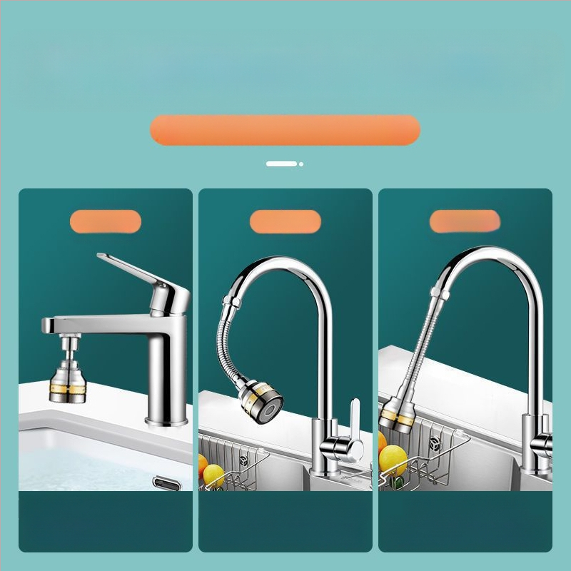 Virtuves izlietnes pagarinājums ar pusvara trīs pakāpju šļautes plūsmu, vienrokas vadība, skrūvējams uzstādījums, universāla rotējoša šļakstes galva (pārklājums: elektroplāksēšana; materiāli ABS+vasks / ABS+vasks+nerūsējošais tērauds; darba temperatūra 0-8