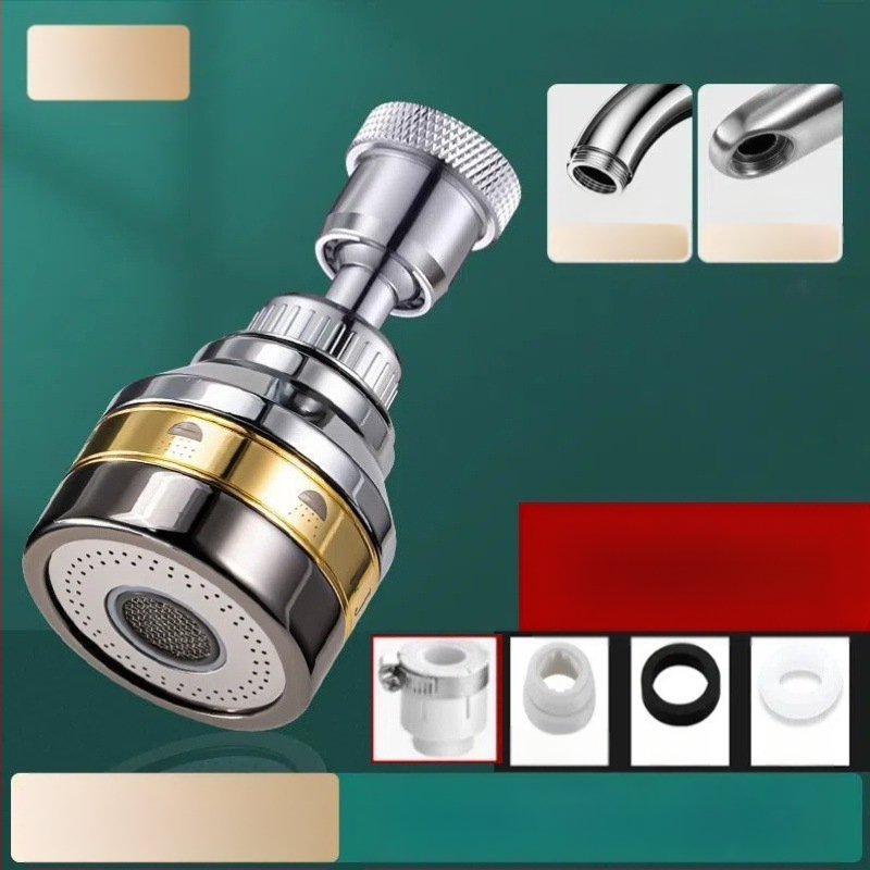 Virtuves izlietnes pagarinājums ar pusvara trīs pakāpju šļautes plūsmu, vienrokas vadība, skrūvējams uzstādījums, universāla rotējoša šļakstes galva (pārklājums: elektroplāksēšana; materiāli ABS+vasks / ABS+vasks+nerūsējošais tērauds; darba temperatūra 0-8