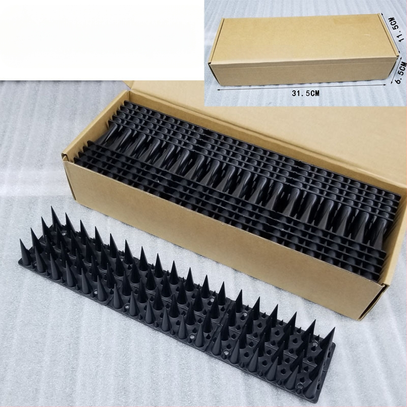 Πλαστικά αγκάθια αποτροπής πουλιών, μοντέλο MZK019-30, PP, αντικλοπή, αντιανάβαση, αντιπουλιά, αντιγάτα, για μπαλκόνι/ταράτσα, μάρκα MZK