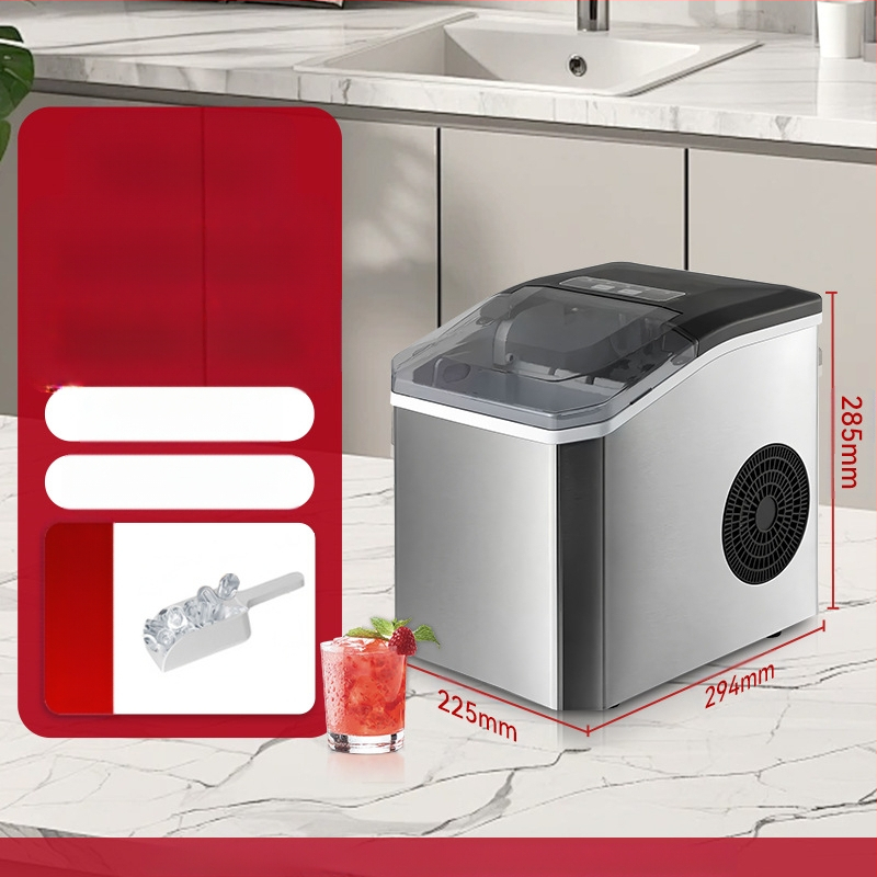 Домашна машина за лед, модел HZB-16M, 220V, 110W, 50Hz, капацитет 1.3 л