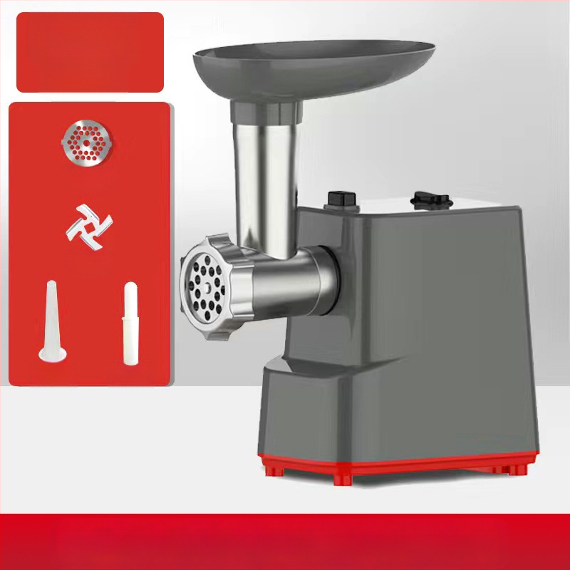 Електрическа мултифункционална месомелачка, неръждаема стомана, капацитет 3 л+, раздробяване и нарязване, дистанционно управление, над 40 000 об./мин