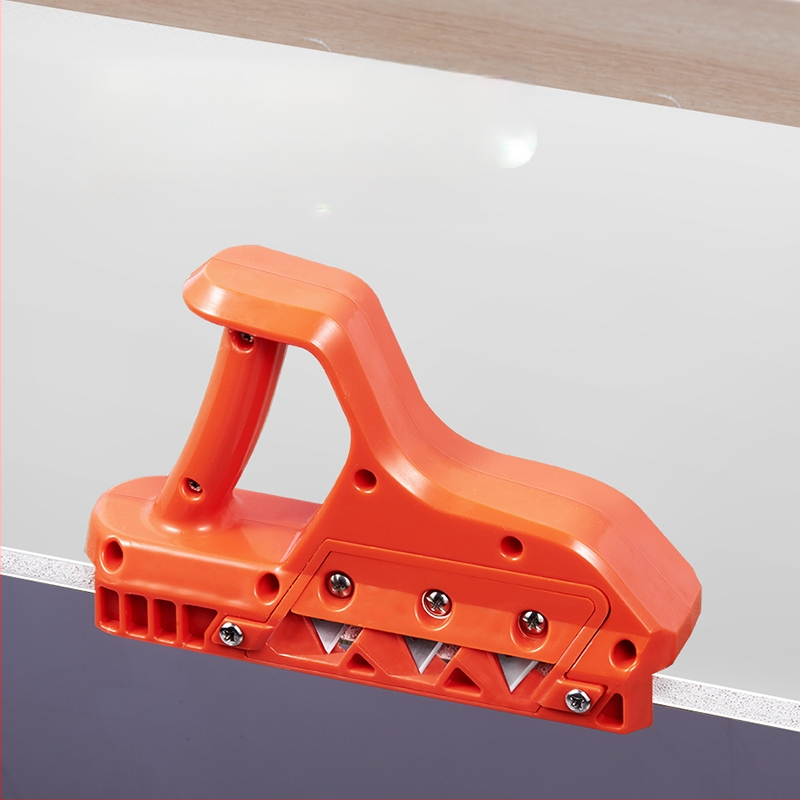 Гипсокартон V-образен кантър инструмент: 45°/60°, 3-остриета, мултиъгълно обработване, 20 оригинални ножове