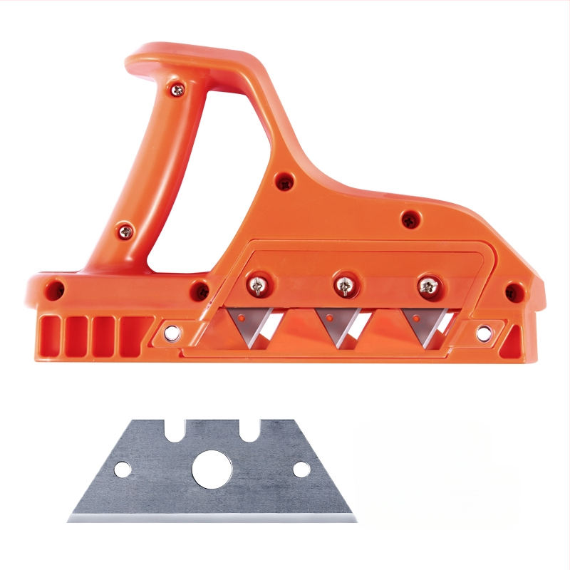 Гипсокартон V-образен кантър инструмент: 45°/60°, 3-остриета, мултиъгълно обработване, 20 оригинални ножове