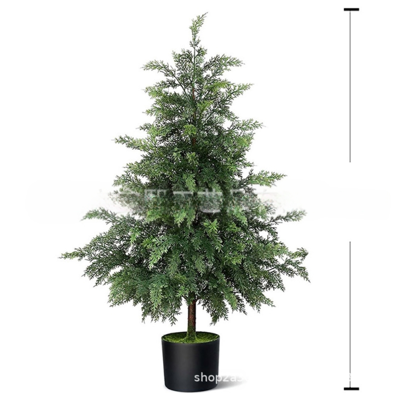 Xinxi Minkštas PVC Bonsai papuošalas — Netikras augalas su kedro lapomis, Įvairovė 18328127424; Gamyba: įpurškimo formavimas, liejimas, 3D spausdinimas