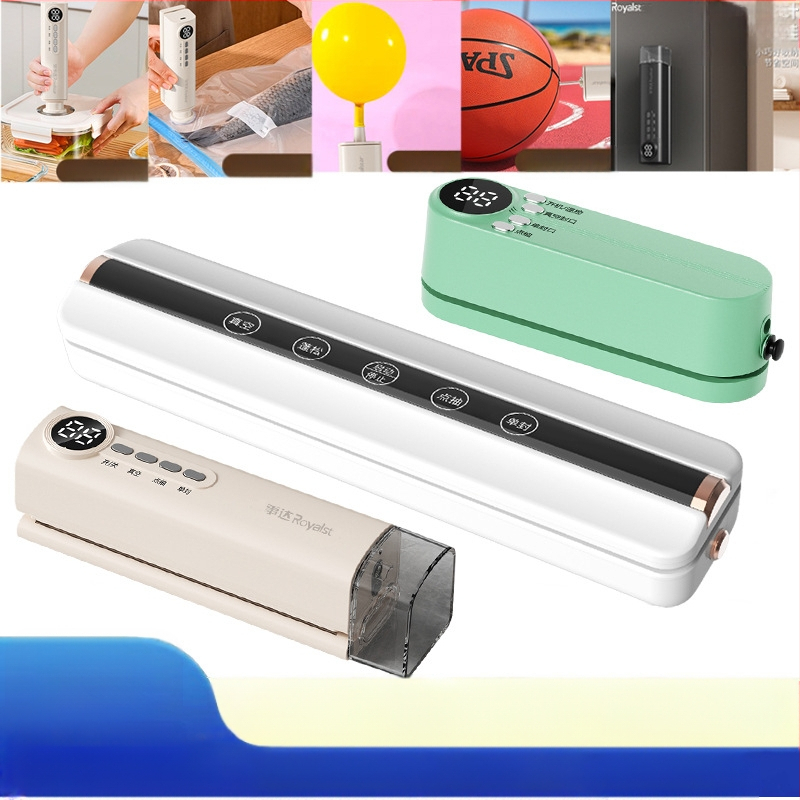 Mini belaidis vakuuminis uždarytuvas, įkraunamas, ABS korpusas, talpa 500–1000 ml, modelis 818, virtuvės prietaisai