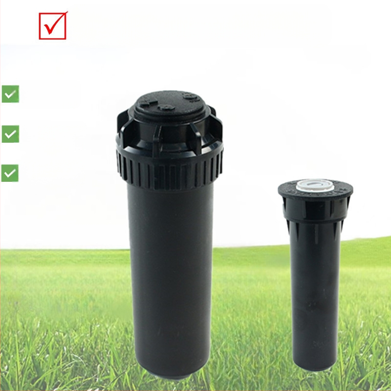 Υπογειώς τηλεσκοπικός ψεκαστήρας με περιστροφή 360° για άρδευση κήπων, γκαζόν και τοπίου (πλαστικό)