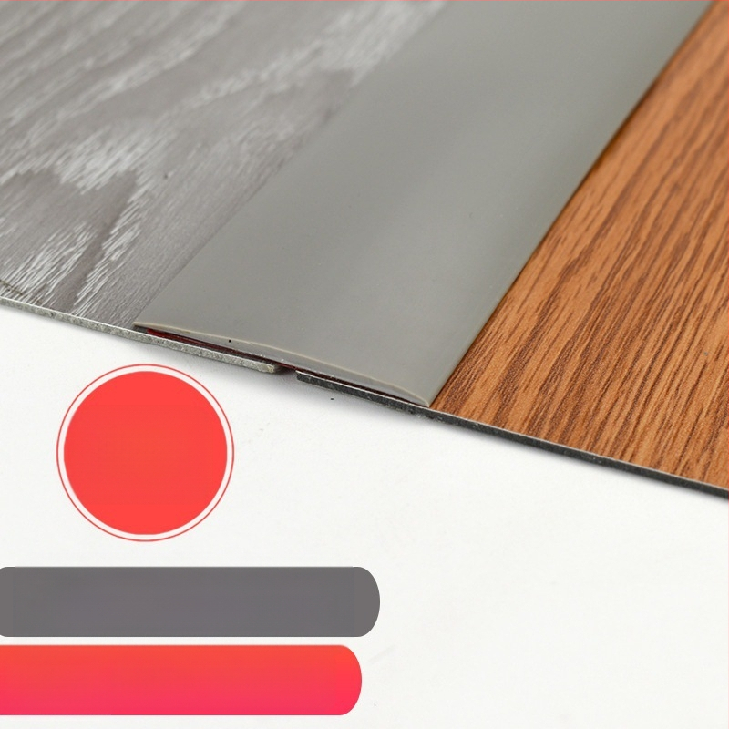 PVC подов праг – плосък преход, самозалепващ, модерен минималистичен стил