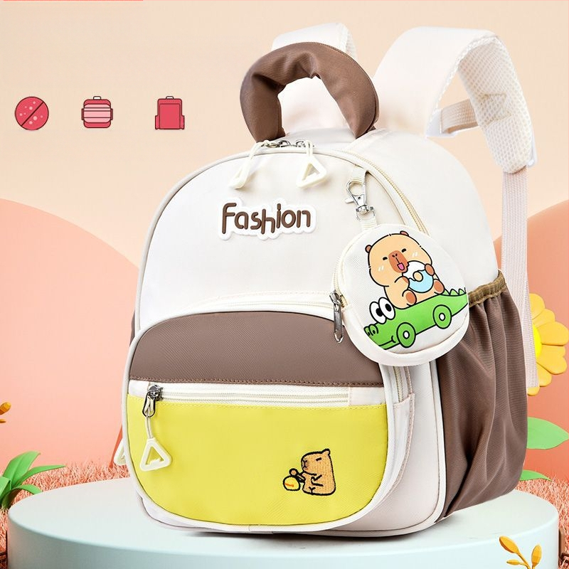 Унисекс детска раница за училище от Oxford плат, дишаща, изключително лека, издръжлива с защита на гръбнака, аниме принт, презрамки с въздушна подложка