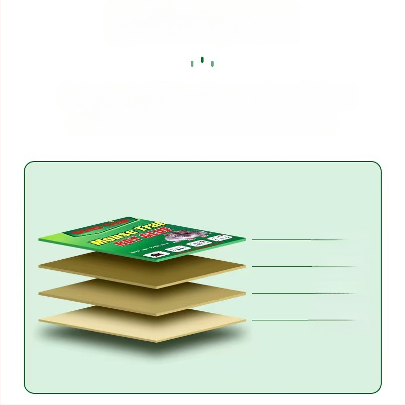 Bond trap Klijinė pelių plokštė – kieta forma, Modelis 52528, Netoksiška, Pelių kontrolė