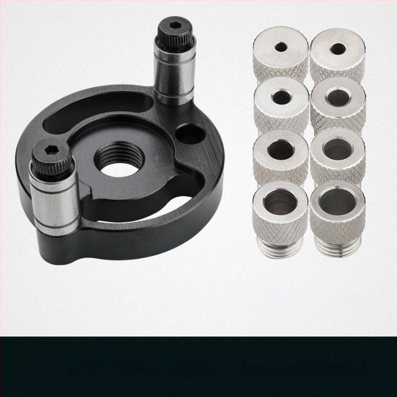 DARE vienkāršs caurumu pozicionēšanas rīks koksnei — adaptīvs centra caurumu marķieris, saderīgs ar 6/8/10 tērauda vai nerūsējošā tērauda uzgaļiem; svars 0,14 kg