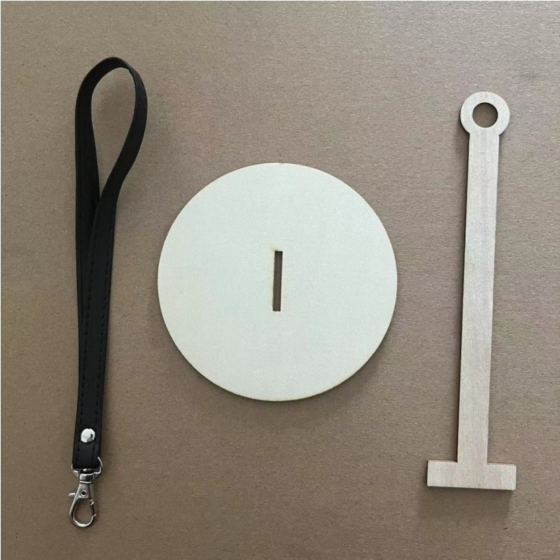 Преносим държач за прежда за китката с кожена гривна и въртяща се стойка за топки прежда (Материал: акрилно дърво; Марка: On the dragon; Подходящ за подарък: сватба, рожден ден, фестивал, нов дом; Без печат на лого)