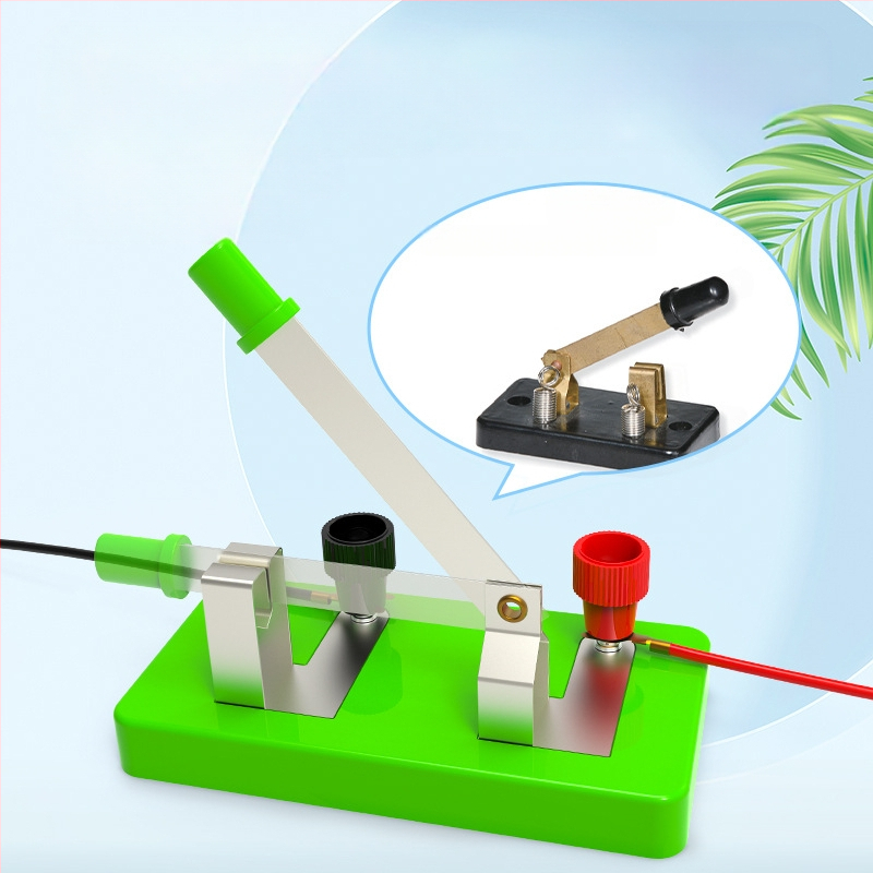 Liuxin Комплект за научни експерименти за четвърти клас — физика и електричество, прости вериги (серия и паралелно), обучително пособие