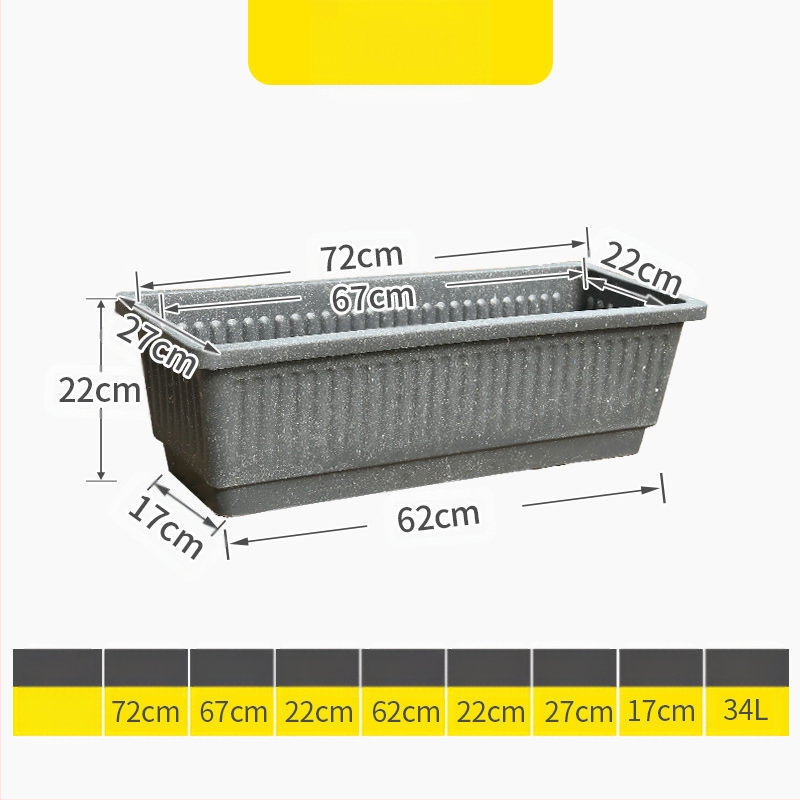 Δοχείο ριζών (Υλικό: Μελαμίνη; Εγκατάσταση σε τοίχο; Απλό και κομψό κινεζικό στυλ)