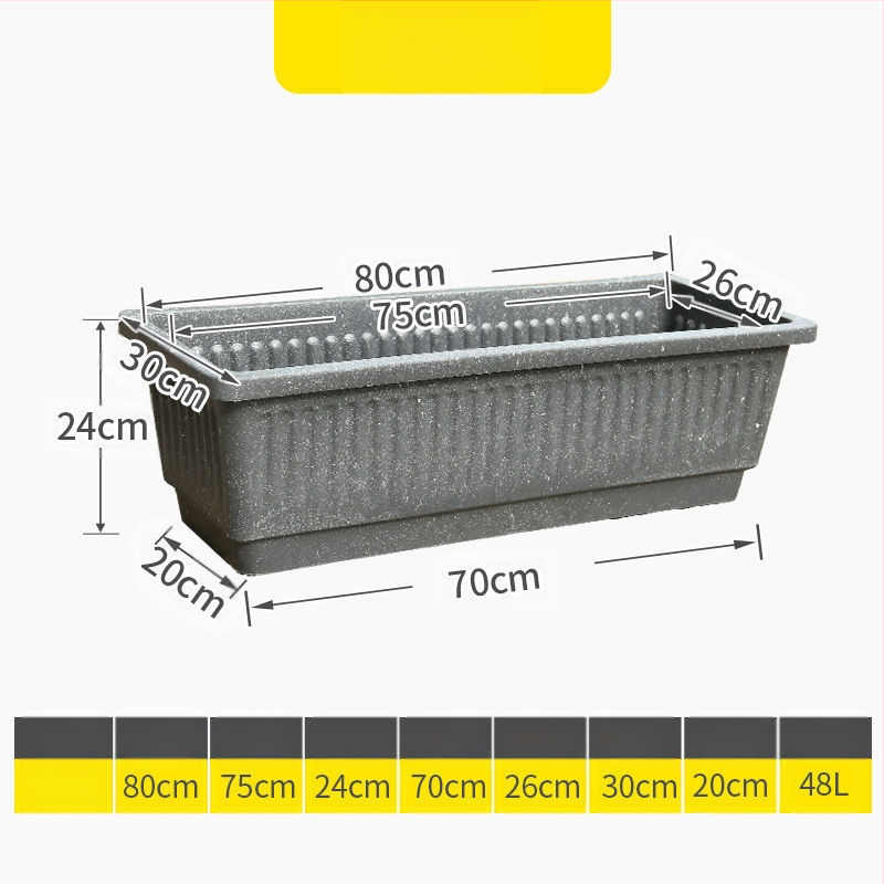 Δοχείο ριζών (Υλικό: Μελαμίνη; Εγκατάσταση σε τοίχο; Απλό και κομψό κινεζικό στυλ)