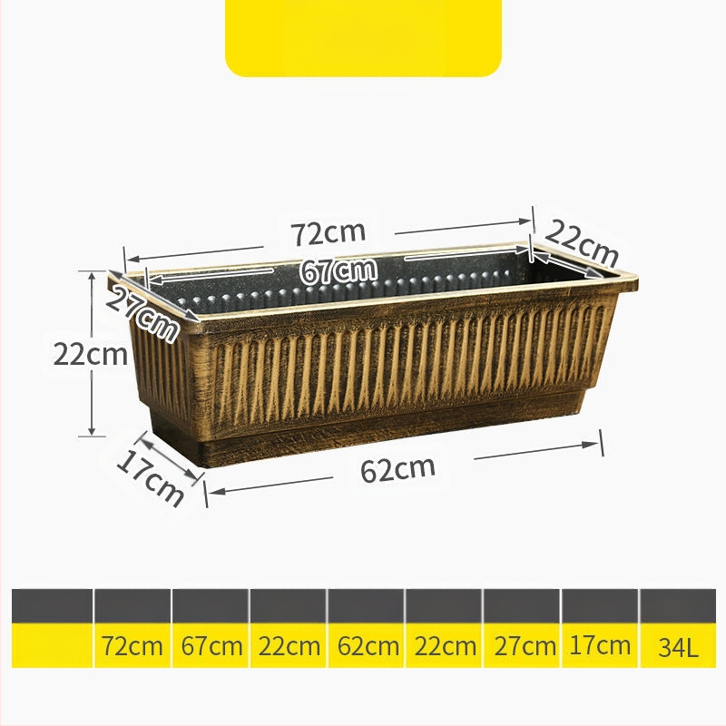 Δοχείο ριζών (Υλικό: Μελαμίνη; Εγκατάσταση σε τοίχο; Απλό και κομψό κινεζικό στυλ)