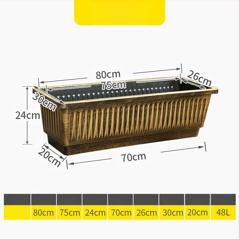 Δοχείο ριζών (Υλικό: Μελαμίνη; Εγκατάσταση σε τοίχο; Απλό και κομψό κινεζικό στυλ)