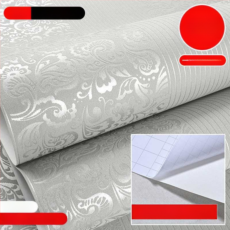 Tapet autoadeziv pentru pereți – din material nețesut, stil simplu și modern, premium