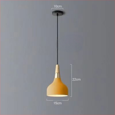 Σκανδιναβικός τρικεφαλικός κρεμαστός λαμπτήρας από σίδηρο με LED, 220V, μοντέλο AL0038