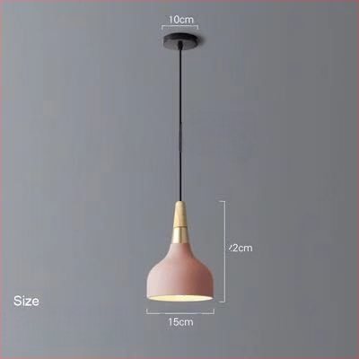 Σκανδιναβικός τρικεφαλικός κρεμαστός λαμπτήρας από σίδηρο με LED, 220V, μοντέλο AL0038