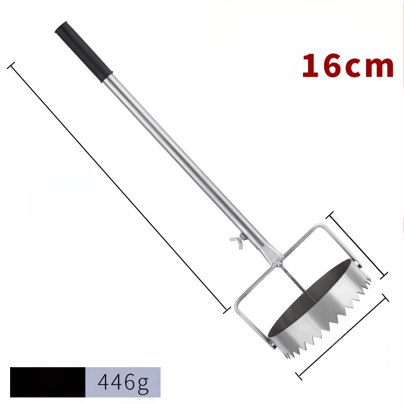 Mulčfilmų skylų įrankis šiltnamiams - Daugiafunkcinis skylinimo įrankis žemės ūkiui sodinimui