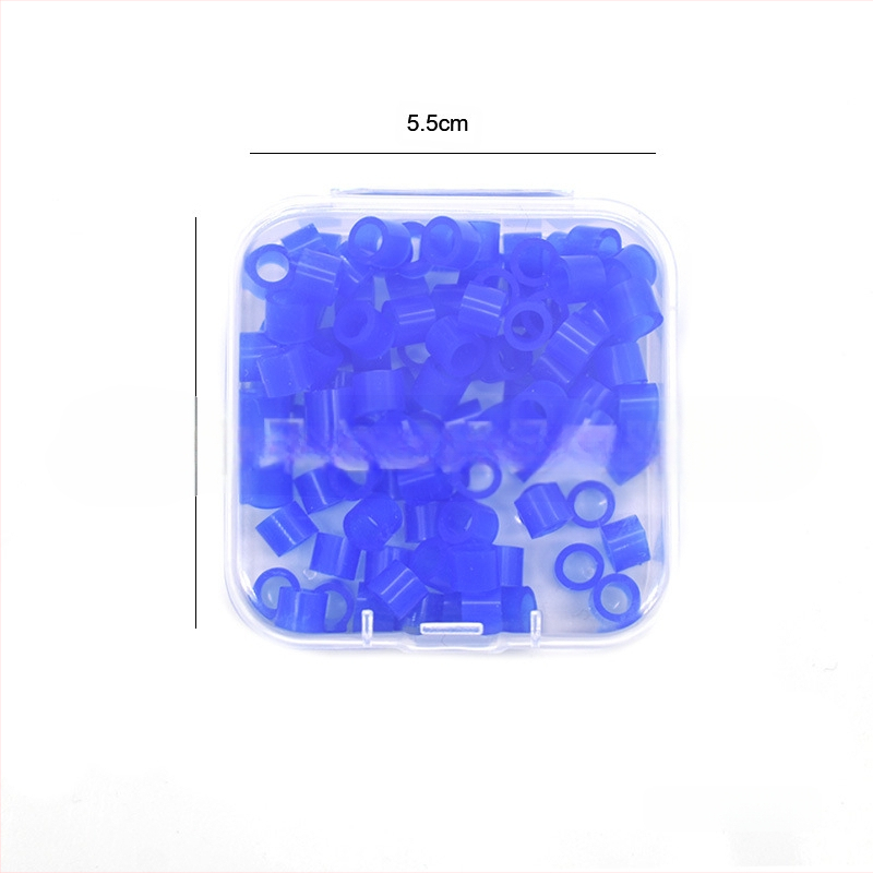 LNGL Zobārstniecības materiāli: krāsu identifikācijas gredzeni instrumentiem, 100 gab. kastē, 16 g kastē, OEM