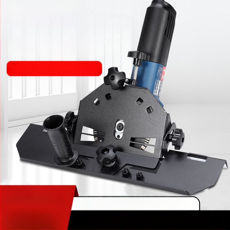 Kampinis šlifuoklis - priedas keraminių plytelių kraštų apipjaustymui, 45° kampas, 220V, suderinamas su diskais 115/125 mm