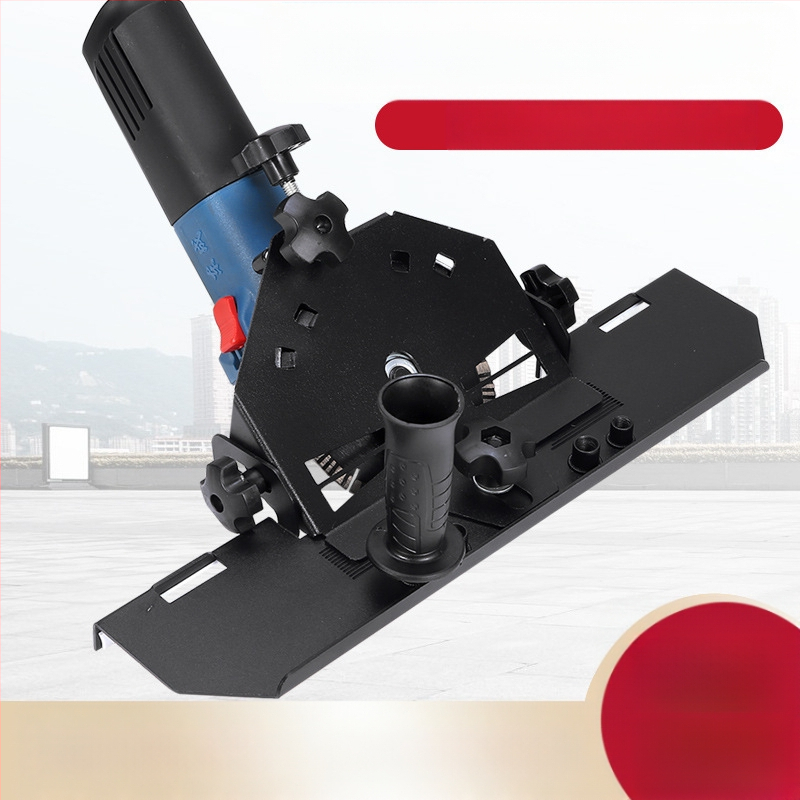 Kampinis šlifuoklis - priedas keraminių plytelių kraštų apipjaustymui, 45° kampas, 220V, suderinamas su diskais 115/125 mm