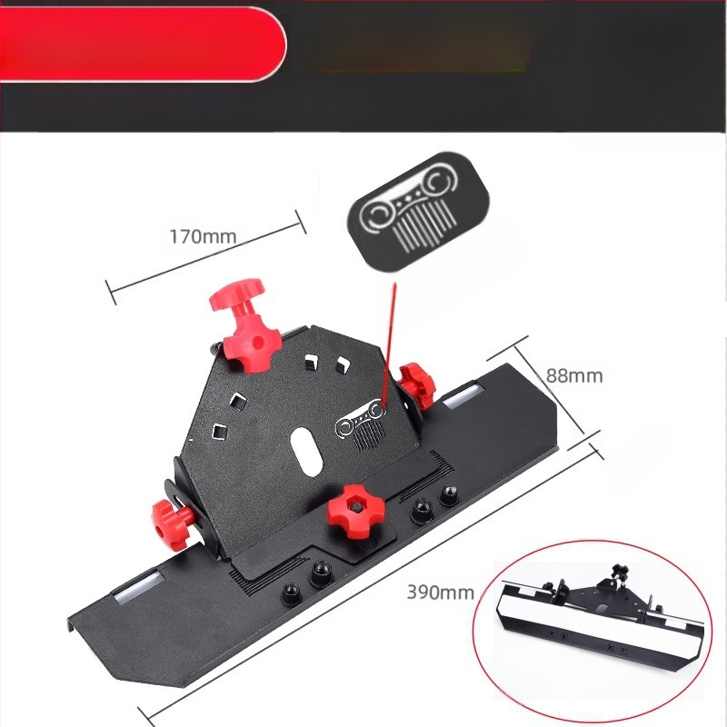 Kampinis šlifuoklis - priedas keraminių plytelių kraštų apipjaustymui, 45° kampas, 220V, suderinamas su diskais 115/125 mm